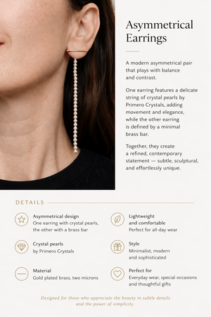 Asymmetrical crystal Pearl